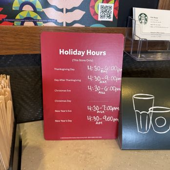 Starbucks - Holiday hours 2025 - Coffee & Tea Near Me - Los Gatos, California Starbucks - Holiday hours 2025 - Coffee & Tea Near Me - Los Gatos, California