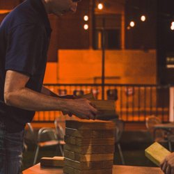 Billiards of Springfield - Giant Jenga on the patio at Billiards of Springfield. We are the locals' choice for playing pool, darts and arcade games, and...