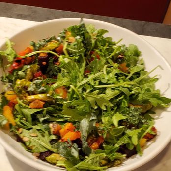 Silver Diner - A $14.99 veggie salad. Note it's not made of gold, that's just what the price seems to be like. - New American Near Me - Frederick, Maryland