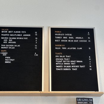 Lazybird Coffee - Menu Mar 2024 - Coffee & Tea Near Me - Alameda, California