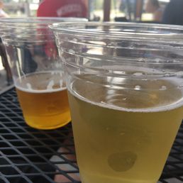 Lemon and basil cider and lakeside ale Lemon and basil cider and lakeside ale