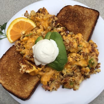 Schooner or Later - Schooner or Later-Half Mess with Avocado and Sour Cream - Sandwiches Near Me - Long Beach, California