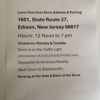 Lotus Feet - Toy Stores Near Me - Edison, New Jersey