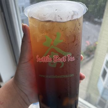 Seattle Best Tea - Winter Melon Tea with Tapioca + Lychee Jelly - Coffee & Tea Near Me - Seattle, Washington Seattle Best Tea - Winter Melon Tea with Tapioca + Lychee Jelly - Coffee & Tea Near Me - Seattle, Washington