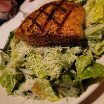 Bonefish Grill - Caesar salad with salmon. - New American Near Me - Marysville, Washington
