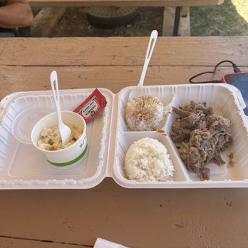 Smash Time Grinds 808 - Pulled pork plate - Hawaiian Near Me - Kapaʻa, Hawaii Smash Time Grinds 808 - Pulled pork plate - Hawaiian Near Me - Kapaʻa, Hawaii