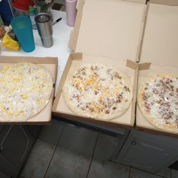 Speedway - Breakfast Pizza, cheeseburger pizza, and chicken bacon ranch pizza - shockingly really good!!!