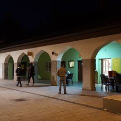 Penzberg Bahnhof - Facade for Penzberg Bahnhof at Night