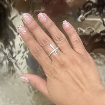 Nailspa Excel - Squoval Short Tropical Manicure from Helen - Nail Salons Near Me - La Verne, California
