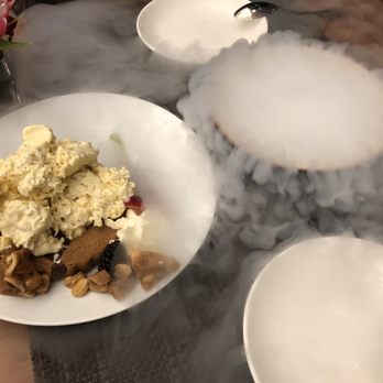 AnQi Bistro - tableside ice cream - Asian Fusion Near Me - Costa Mesa, California