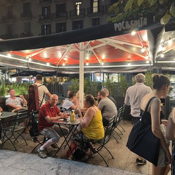 Poca-Solta - Outdoor seating and inside room for 50+ - Restaurants Near Me - Barcelona, B