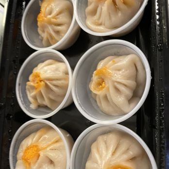 E Noodle Chinatown - 23. Steam Shanghai Soup Dumplings 6 Pieces - Hong Kong Style Cafe Near Me - New York, New York E Noodle Chinatown - 23. Steam Shanghai Soup Dumplings 6 Pieces - Hong Kong Style Cafe Near Me - New York, New York