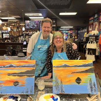 Pinot's Palette - Matt & Laura - Paint & Sip Near Me - Elk Grove, California Pinot's Palette - Matt & Laura - Paint & Sip Near Me - Elk Grove, California