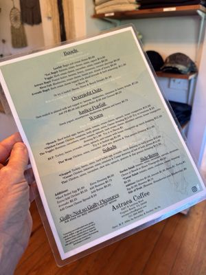 Menu photo 8 Astraea Coffee Virginia Beach, VA