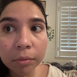 Sele Eyebrow Threading - Different shaped eyebrows and the left one in the photo is cut into toward the uni brow