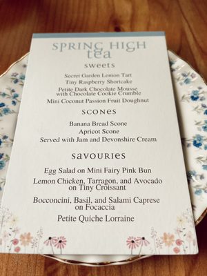 Menu photo 5 Secret Garden Tea Vancouver, BC