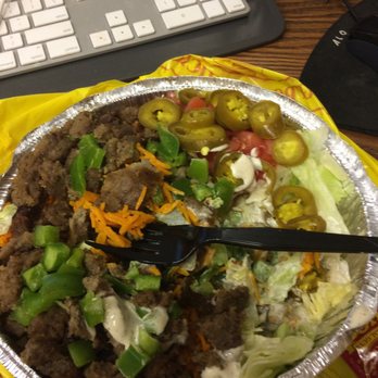 The Halal Guys - Dog food crumble on a bed of waxy imitation cheddar cheese ,with white sauce that taste like canola oil and ranch mixed, nothing nice - Halal Near Me - Chamblee, Georgia The Halal Guys - Dog food crumble on a bed of waxy imitation cheddar cheese ,with white sauce that taste like canola oil and ranch mixed, nothing nice - Halal Near Me - Chamblee, Georgia