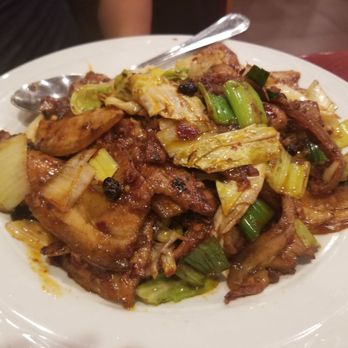 Peter Chang - Twice cooked pork belly - Szechuan Near Me - Arlington, Virginia