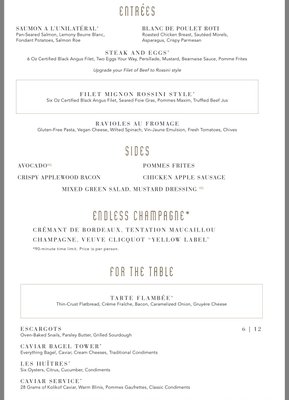Menu photo 4 La Fontaine Las Vegas, NV Menu photo 4 La Fontaine Las Vegas, NV