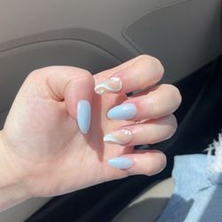 Glo Nail Bar - This is what I got for a blue set