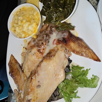 Southern Comfort Restaurant - Smothered Turkey Wings, collard greens, and mac n cheese - Southern Near Me - Hampton, Virginia Southern Comfort Restaurant - Smothered Turkey Wings, collard greens, and mac n cheese - Southern Near Me - Hampton, Virginia