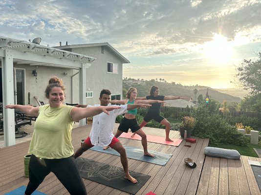 Yoga with a View Community Class - Drop into your practice while enjoying the fresh air and gorgeous view right here in Oceanside. I am honored to offer this community class, donation based! Come as you are, all you need is your yoga mat and a hat or sweater depending on the weather. Donate what feels comfortable for you! Happening every week on Tuesday and Thursday at 5pm. Looking forward to breathing and moving together! Yoga with a View Community Class - Drop into your practice while enjoying the fresh air and gorgeous view right here in Oceanside. I am honored to offer this community class, donation based! Come as you are, all you need is your yoga mat and a hat or sweater depending on the weather. Donate what feels comfortable for you! Happening every week on Tuesday and Thursday at 5pm. Looking forward to breathing and moving together!