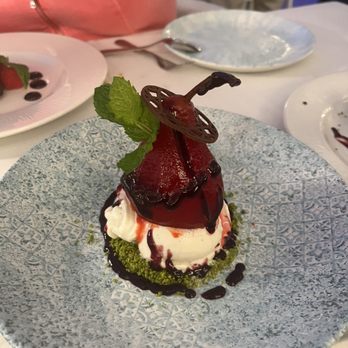 ELIA - Poached pear - Greek Near Me - Walnut Creek, California