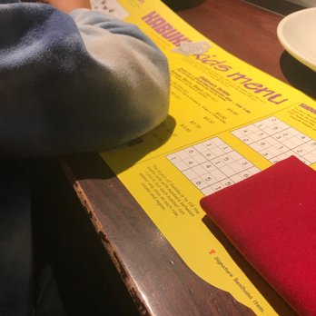 Benihana - Beaverton - Kids Menu! - Sushi Bars Near Me - Beaverton, Oregon