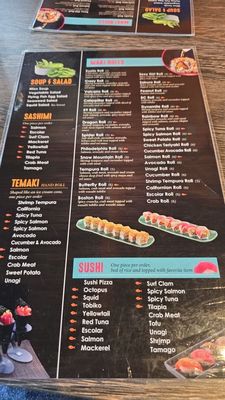 Menu photo 1 Yamato Sushi Waite Park, MN Menu photo 1 Yamato Sushi Waite Park, MN
