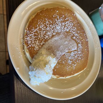 Mountain West Eatery - Pancakes with the butter sliding off. - American Near Me - Las Vegas, Nevada Mountain West Eatery - Pancakes with the butter sliding off. - American Near Me - Las Vegas, Nevada