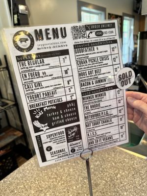 Menu photo 1 Ivy Provisions Charlottesville, VA Menu photo 1 Ivy Provisions Charlottesville, VA