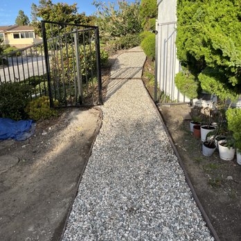 Blanco Hc Maintenance - a gravel path leading to a house - Landscaping Near Me Blanco Hc Maintenance - a gravel path leading to a house - Landscaping Near Me