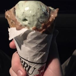 Small waffle mint cone Small waffle mint cone