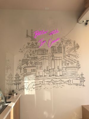 Double Rainbow Ice Cream by null