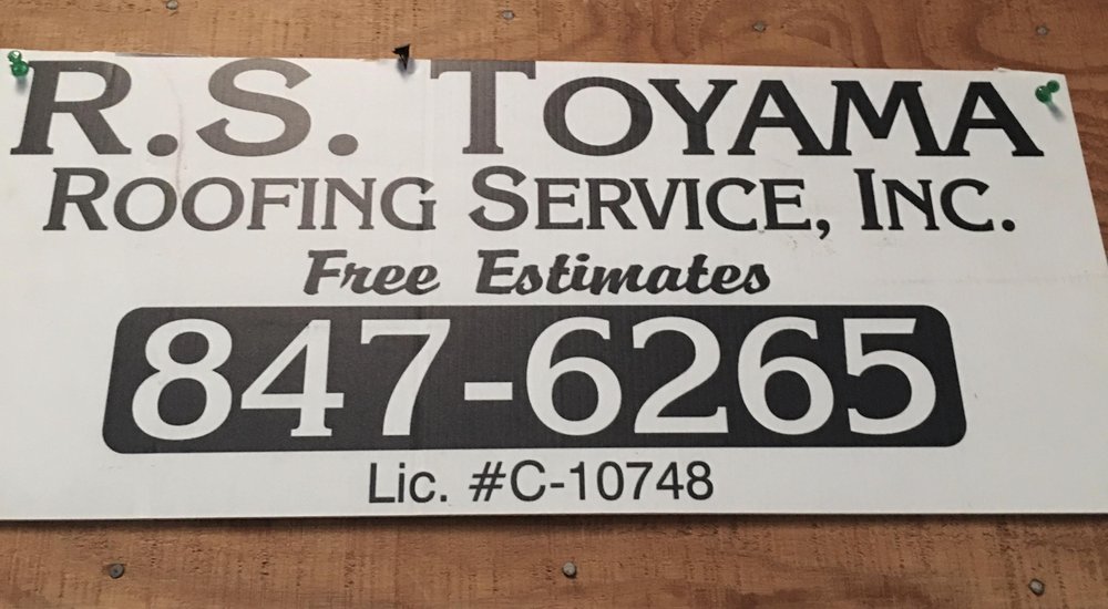 Slide of R.S. Toyama Roofing Service