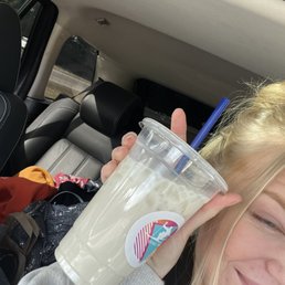 iced soy milk latte (lucky charms sf) iced soy milk latte (lucky charms sf)
