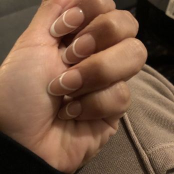 Diamond Nail Bar - Free hand by Natalie based on a picture I found on Pinterest! - Nail Salons Near Me - San Jose, California