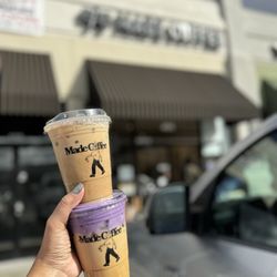 Made Coffee - Getting my Usual Lavender Latte w Ube Cold Foam & Spanish Latte for my SS #SundayReFueL 11.16.25