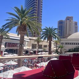 View from cabana