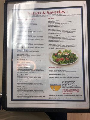 Menu photo 8 Crepe Cafe Deerfield Beach, FL Menu photo 8 Crepe Cafe Deerfield Beach, FL