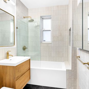 SABI Construction - Bathroom renovation by SABI
before/after photos available on our Instagram @sabi_tile - General Contractors Near Me - Brooklyn, New York SABI Construction - Bathroom renovation by SABI
before/after photos available on our Instagram @sabi_tile - General Contractors Near Me - Brooklyn, New York
