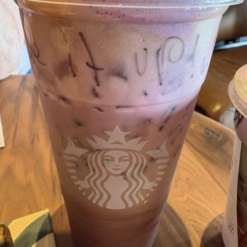 Starbucks - Secret menu - Vt Iced Shaken Espresso, Raspberry Cold foam, Raspberry Syrup, White Mocha - Coffee & Tea Near Me - Pembroke Pines, Florida Starbucks - Secret menu - Vt Iced Shaken Espresso, Raspberry Cold foam, Raspberry Syrup, White Mocha - Coffee & Tea Near Me - Pembroke Pines, Florida