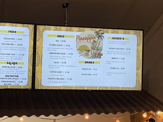 Menu photo 7 Pineapple Grill  Hurst, TX