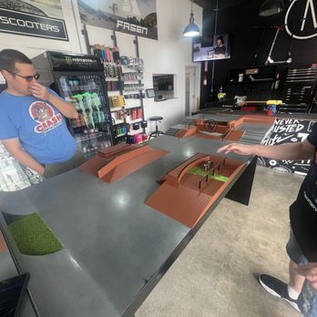 The Vault Pro Scooters - Finger board skatepark - Sporting Goods Near Me - Inglewood, California The Vault Pro Scooters - Finger board skatepark - Sporting Goods Near Me - Inglewood, California