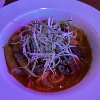 Urban Pocha - Bulgogi Rose Tteokbokki - Korean Near Me - Pasadena, California