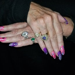 not a jewelry promotion although it accents the manicure