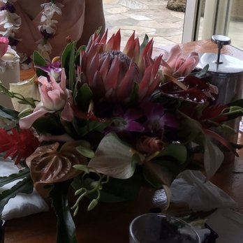 JC's Flowers  - Wedding celebration flower arrangement. - Florists Near Me - Kealia, Hawaii