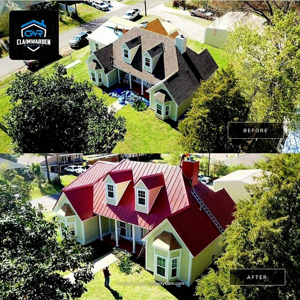 Slide of Claimwarden Roofing