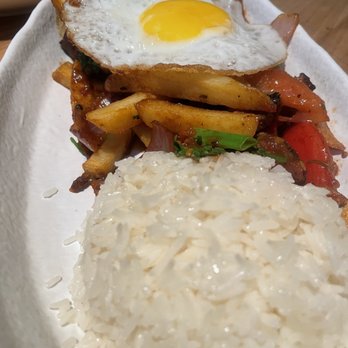 Barranco - lomo saltado w/egg. WHAT??? - Peruvian Near Me - Lafayette, California Barranco - lomo saltado w/egg. WHAT??? - Peruvian Near Me - Lafayette, California