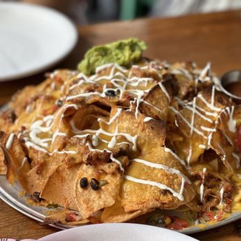 Happy Camper - Pulled Pork Nachos - Pizza Near Me - Denver, Colorado Happy Camper - Pulled Pork Nachos - Pizza Near Me - Denver, Colorado